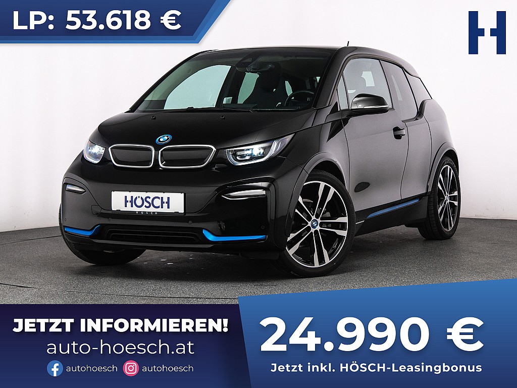 BMW i3s 120Ah NAV PROF ACC R-KAM WÄRME -53% bei Autohaus Hösch GmbH in 