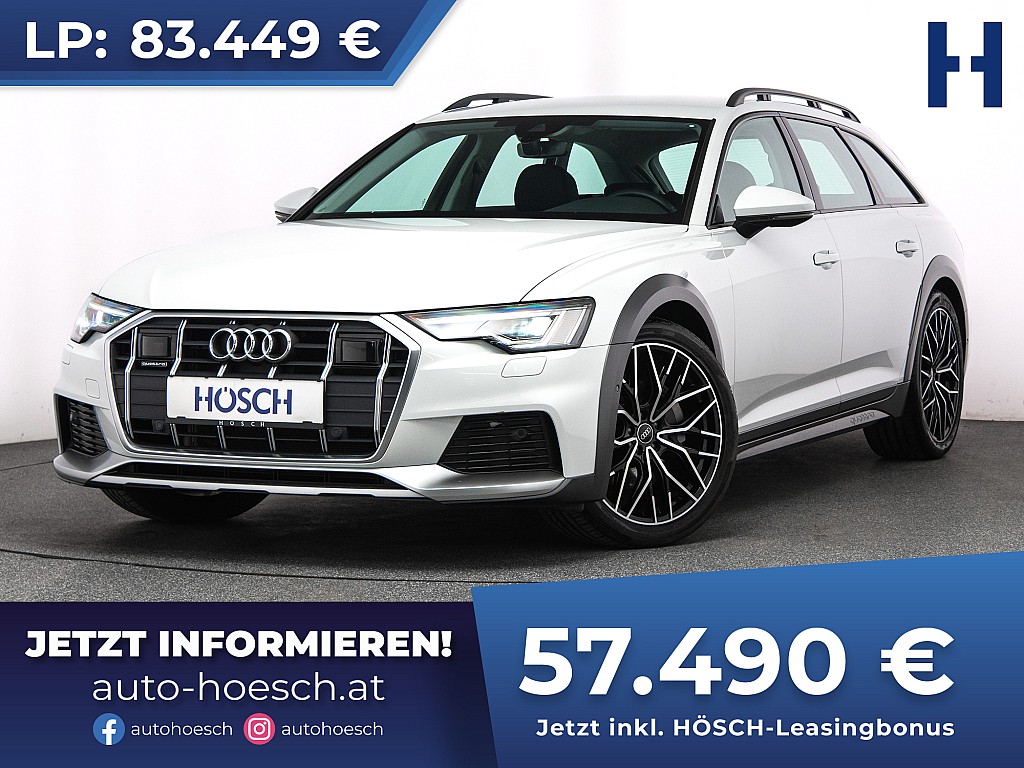 Audi A6 allroad 40 TDI quattro LEDER AHK STHZ ASSISTENZ bei Autohaus Hösch GmbH in 