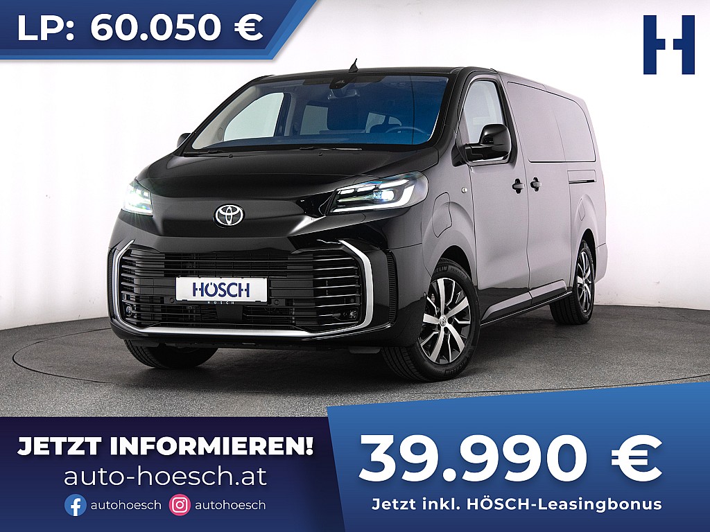 Toyota Proace Verso 75 kWh Family 8-Sitzer WENIG KM bei Autohaus Hösch GmbH in 