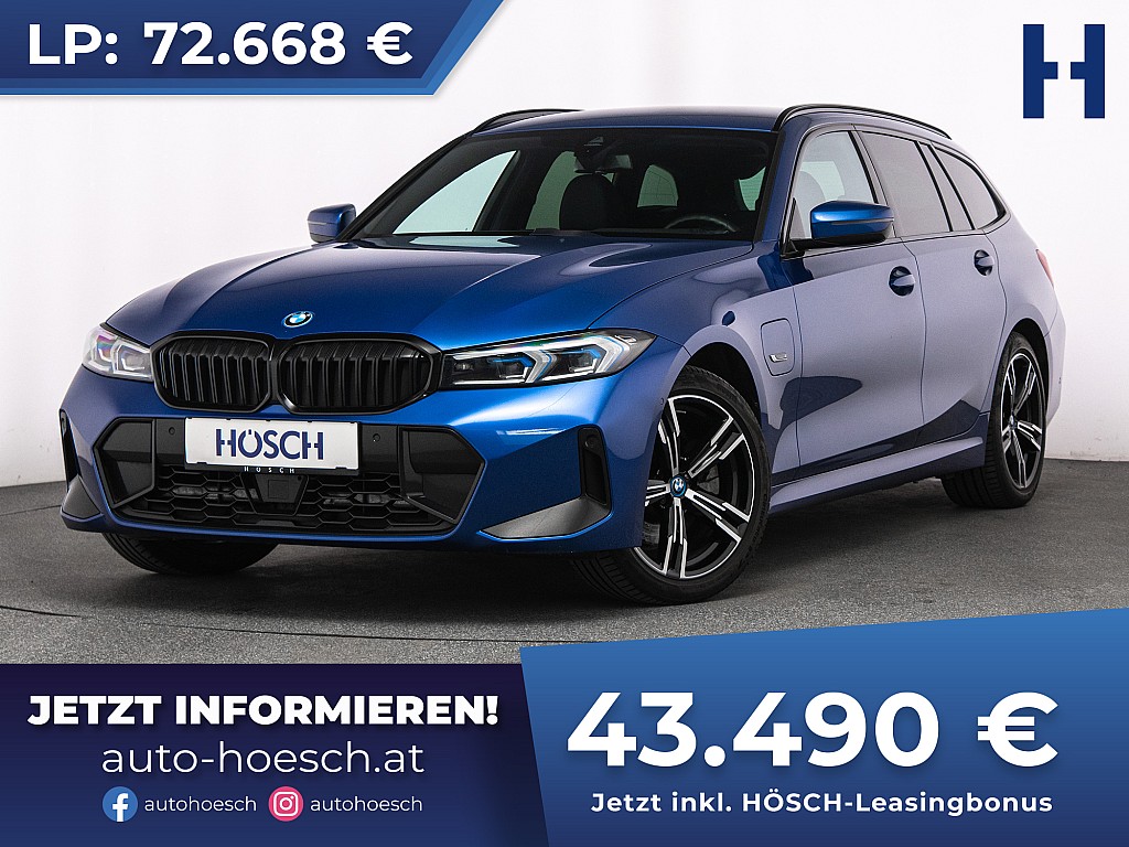 BMW 330e xDrive Touring M-Sport AHK HEAD-UP ACC bei Autohaus Hösch GmbH in 