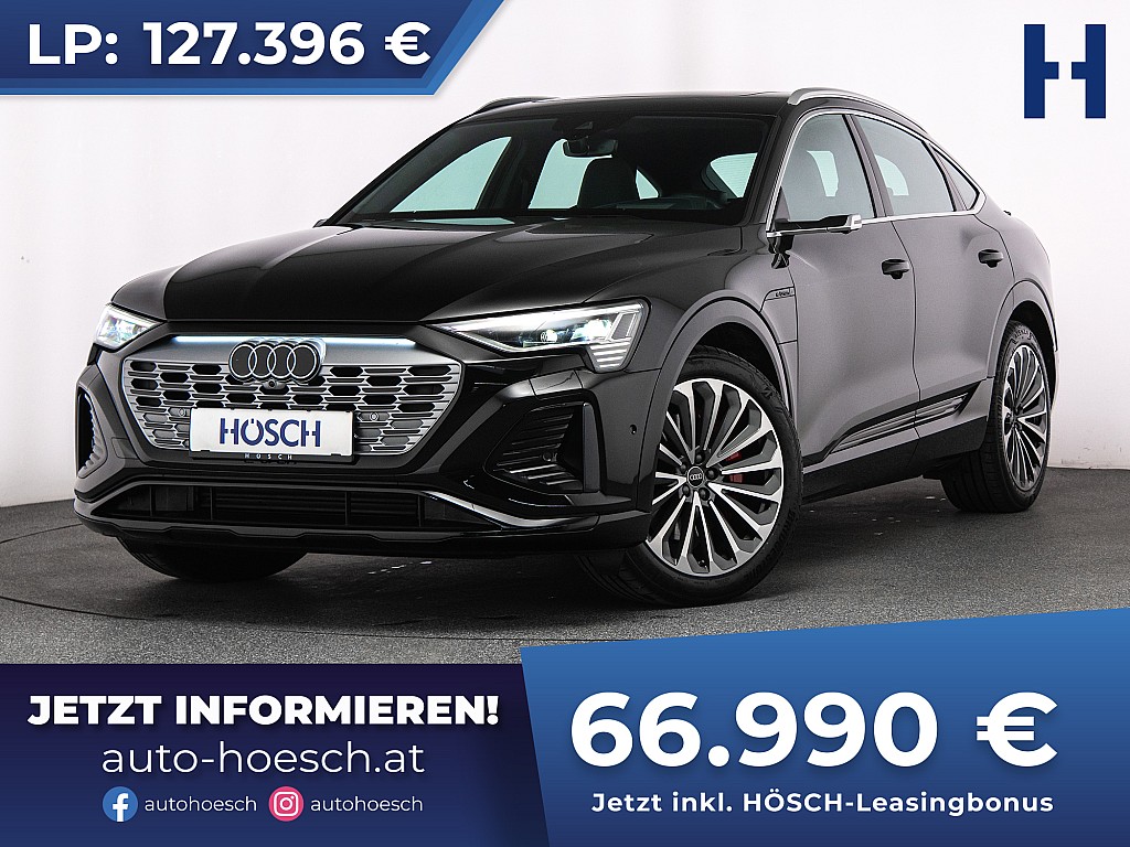 Audi Q8 e-tron SB 55 quattro 2x S-Line VOLL -47% bei Autohaus Hösch GmbH in 