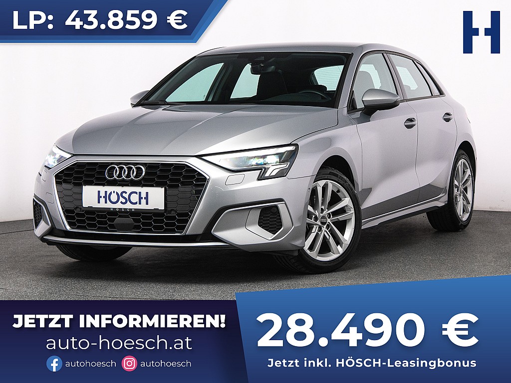 Audi A3 SB 35 TFSI Advanced Aut. EXTRAS TOP ANGEBOT++ bei Autohaus Hösch GmbH in 