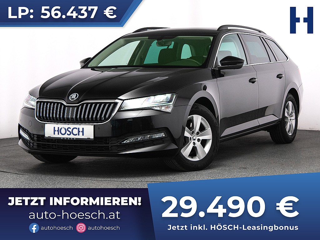 Skoda Superb Combi 2.0 TDI Ambition Aut. 360° KEYLESS VIRTUAL bei Autohaus Hösch GmbH in 