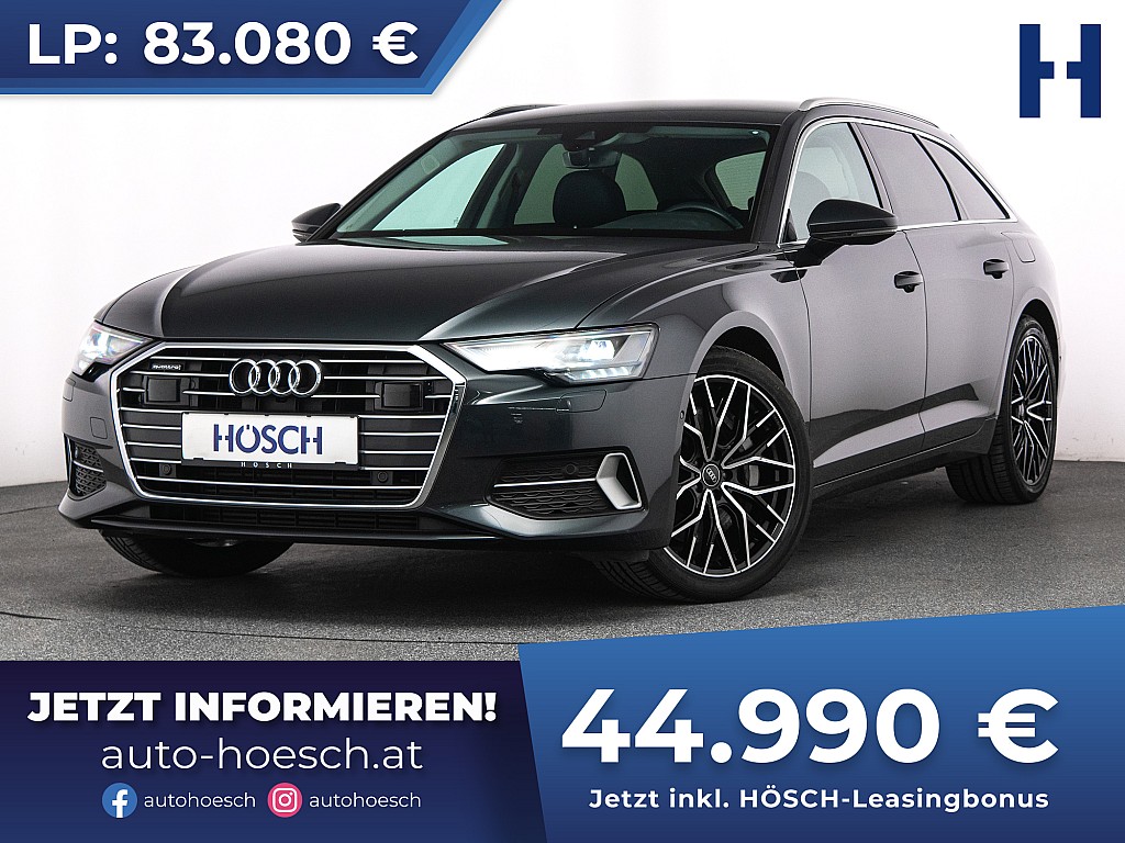 Audi A6 Avant 50 TFSIe quattro Sport LEDER B&O AHK ASSISTENZ bei Autohaus Hösch GmbH in 