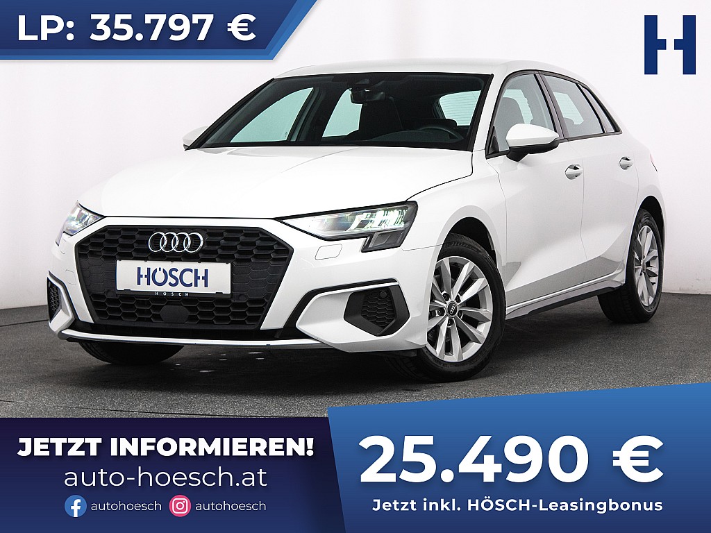 Audi A3 SB 35 TFSI NEUWERTIG TOP-ANGEBOT bei Autohaus Hösch GmbH in 