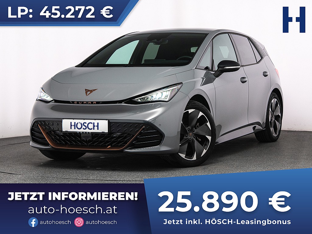 Cupra Born 62kWh e-Boost ASSISTENZ R-KAM 19er bei Autohaus Hösch GmbH in 