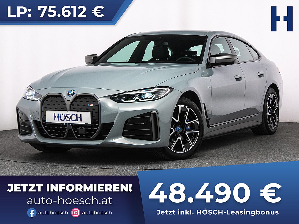 BMW i4 M50 Gran Coupe TOP-SCHNÄPPCHEN bei Autohaus Hösch GmbH in 