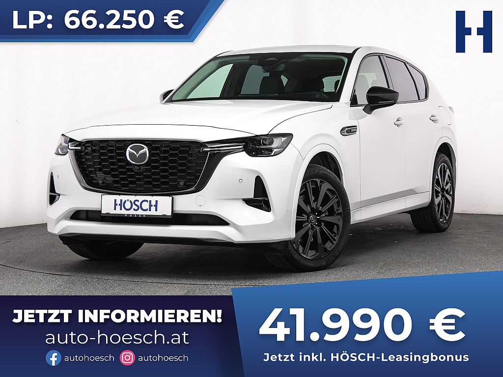 Mazda CX-60 3.3L D200 Homura+ PANO BOSE MATRIX 360° bei Autohaus Hösch GmbH in 