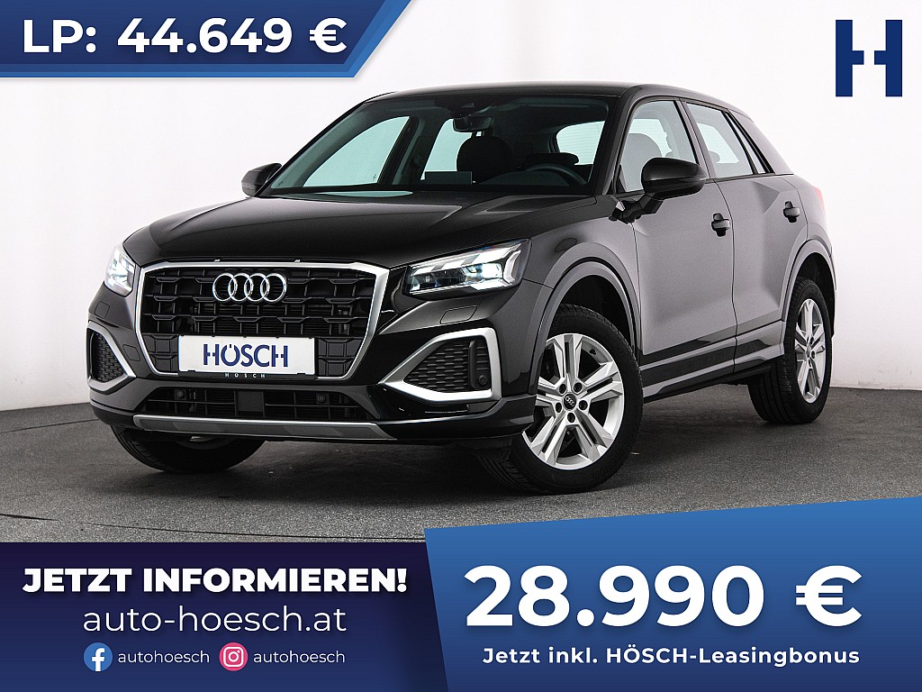 Audi Q2 35 TFSI advanced Aut. MATRIX ACC R-KAM -35% bei Autohaus Hösch GmbH in 