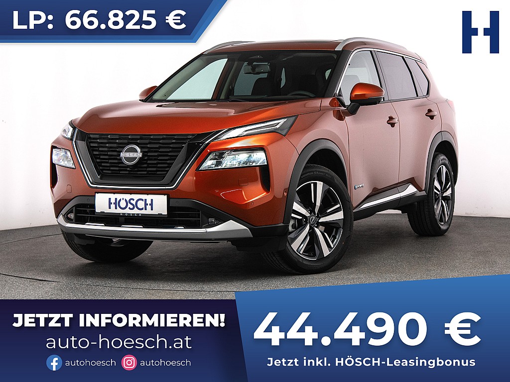 Nissan X-TRAIL Tekna+ 1.5 VC-T e-4orce 4WD VOLL -33% bei Autohaus Hösch GmbH in 