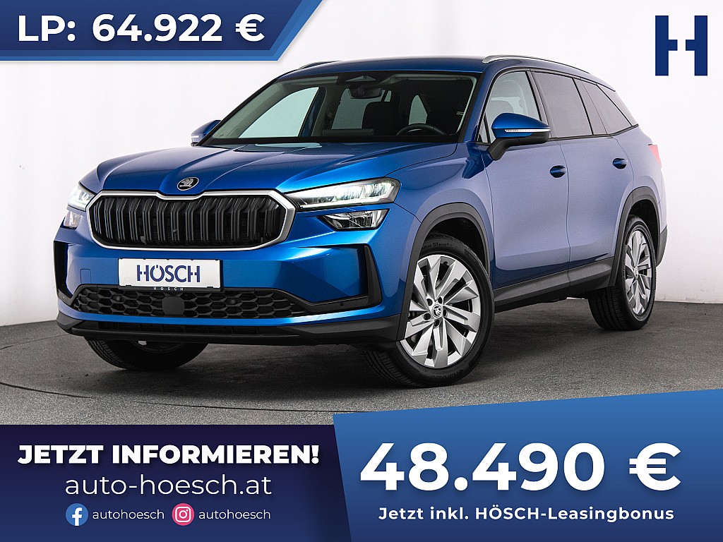 Skoda Kodiaq TDI 4×4 Selection 7-SITZE 19er KOMFORTPAKET bei Autohaus Hösch GmbH in 