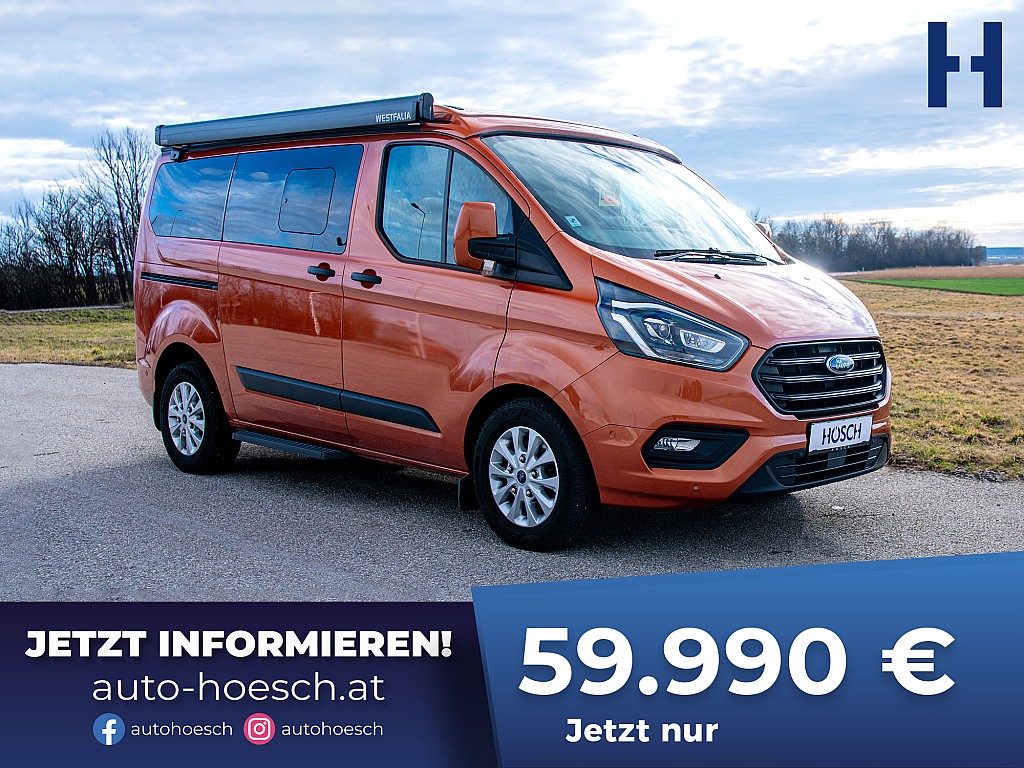 Ford Transit Custom Westf Nugget Aut. 8-fach EXTRAS bei Autohaus Hösch GmbH in 