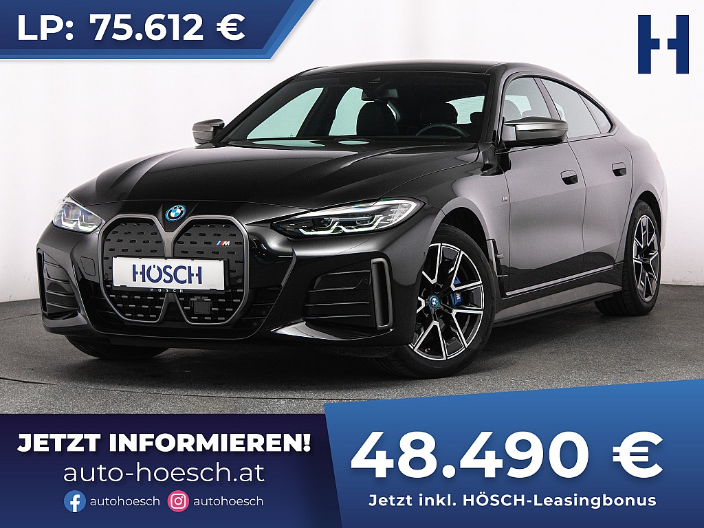 BMW i4 M50 Gran Coupe TOP-SCHNÄPPCHEN bei Autohaus Hösch GmbH in 