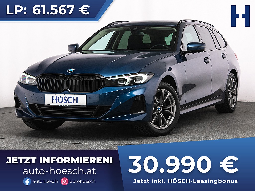 BMW 320d xDrive Touring AKTION ERSTBESITZ -50% bei Autohaus Hösch GmbH in 