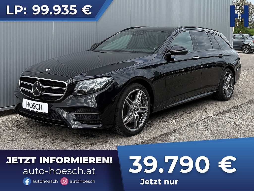 Mercedes-Benz E 400d T 4Matic AMG TRAUMEXTRAS ERSTBESITZ bei Autohaus Hösch GmbH in 