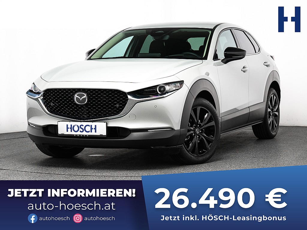 Mazda CX-30 e-Skyactiv G150 AT Homura WIE NEU bei Autohaus Hösch GmbH in 