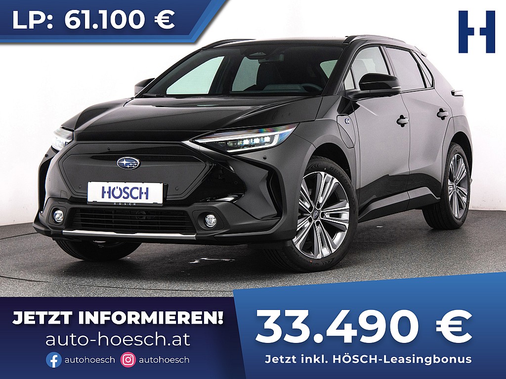 Subaru SOLTERRA E-XPERIENCE+ AWD VOLLAUSSTATTUNG -45% bei Autohaus Hösch GmbH in 