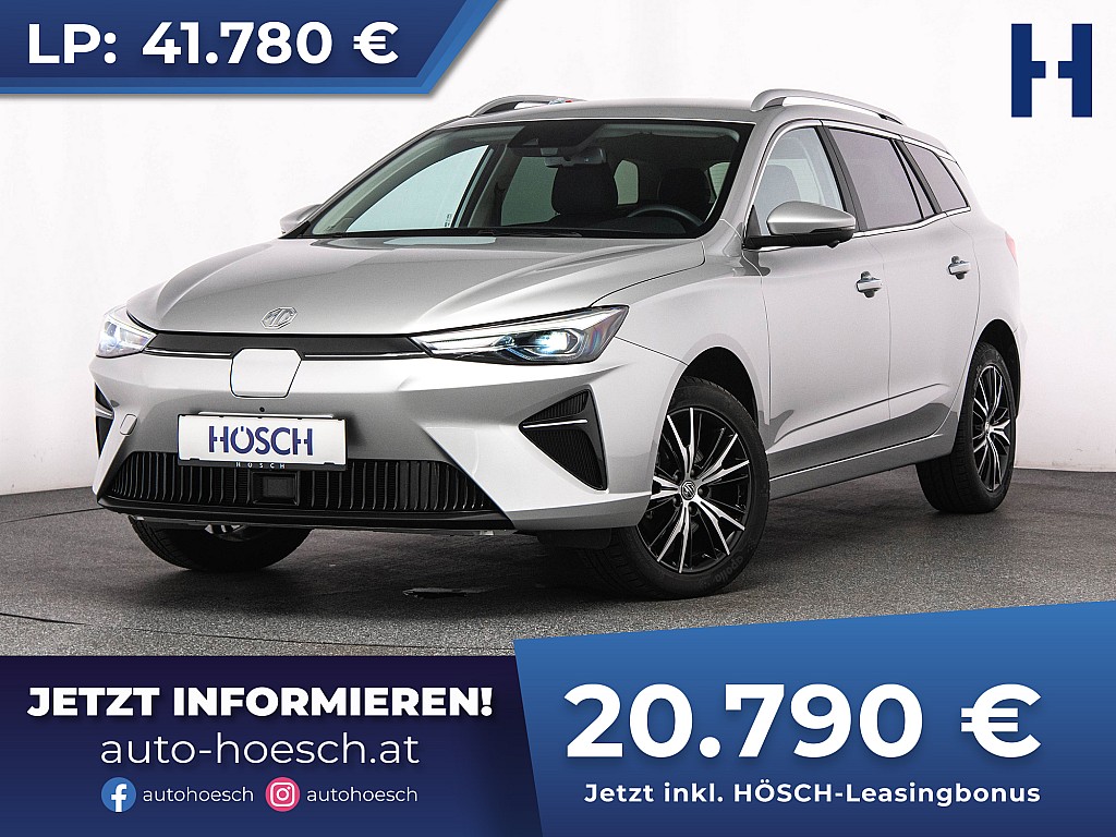 MG MG5 61kWh Luxury Long Range TOP-AKTION -50% bei Autohaus Hösch GmbH in 