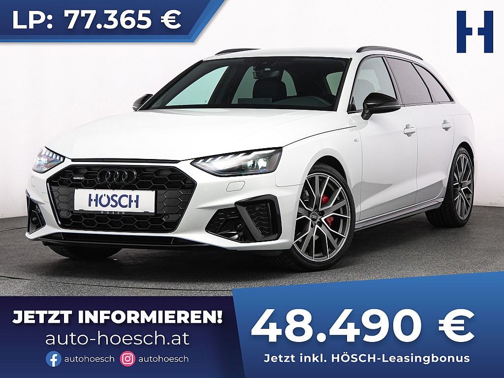 Audi A4 Avant 40 TDI quattro S-LINE COMPETITION Plus bei Autohaus Hösch GmbH in 