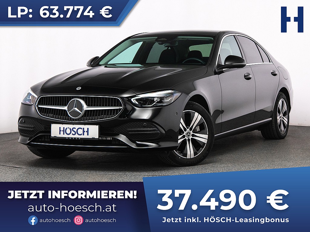 Mercedes-Benz C 300e Avantgarde AHK WINTERPAKET -41% bei Autohaus Hösch GmbH in 