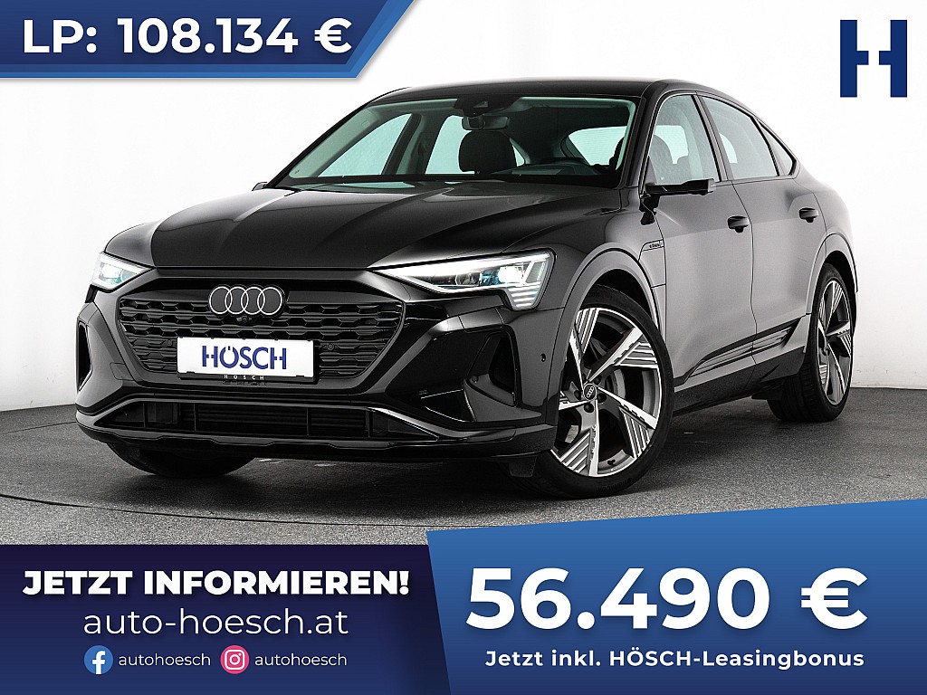 Audi Q8 e-tron SB 55 quattro Advanced TRAUMEXTRAS -48% bei Autohaus Hösch GmbH in 