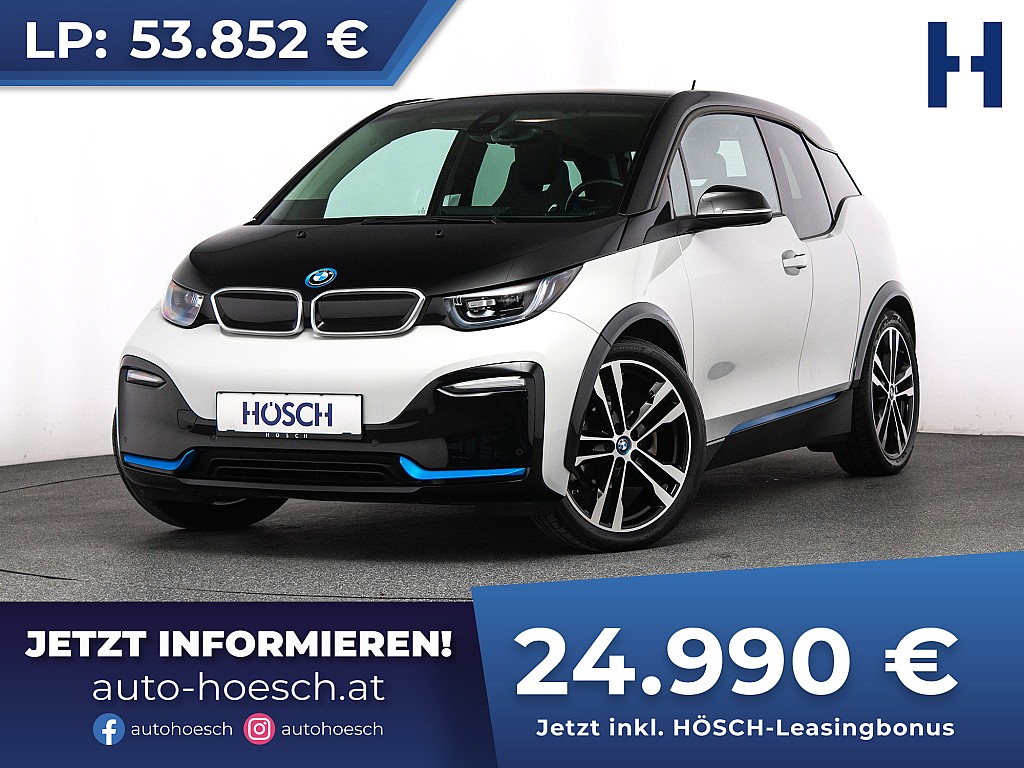 BMW i3 s 120Ah NAV PROF ACC R-KAM WÄRME -53% bei Autohaus Hösch GmbH in 