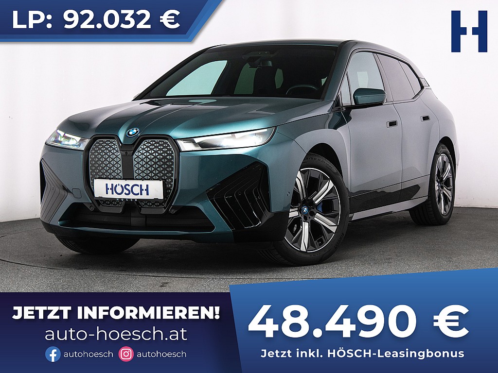 BMW iX xDrive40 SPORT 21er HARMAN ASSISTANT PROF bei Autohaus Hösch GmbH in 