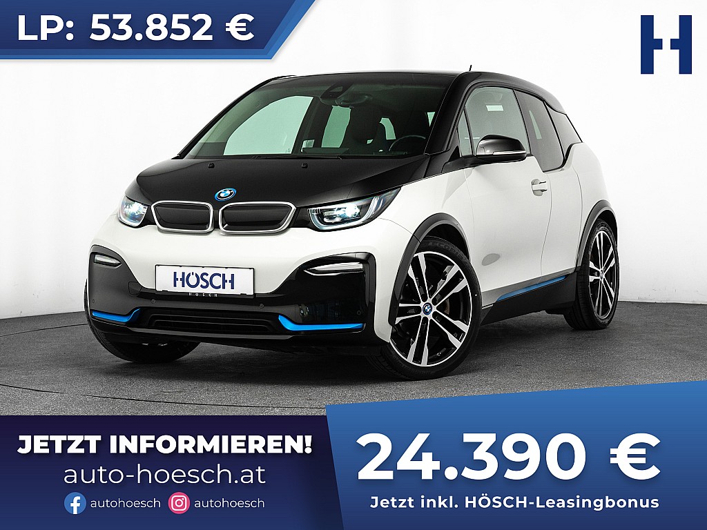 BMW i3 s 120Ah NAV PROF ACC R-KAM WÄRME -55% bei Autohaus Hösch GmbH in 