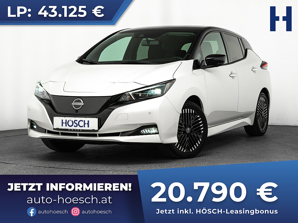 Nissan Leaf N-Connecta 40 kWh 360° WINTER WÄRMEP -52% bei Autohaus Hösch GmbH in 