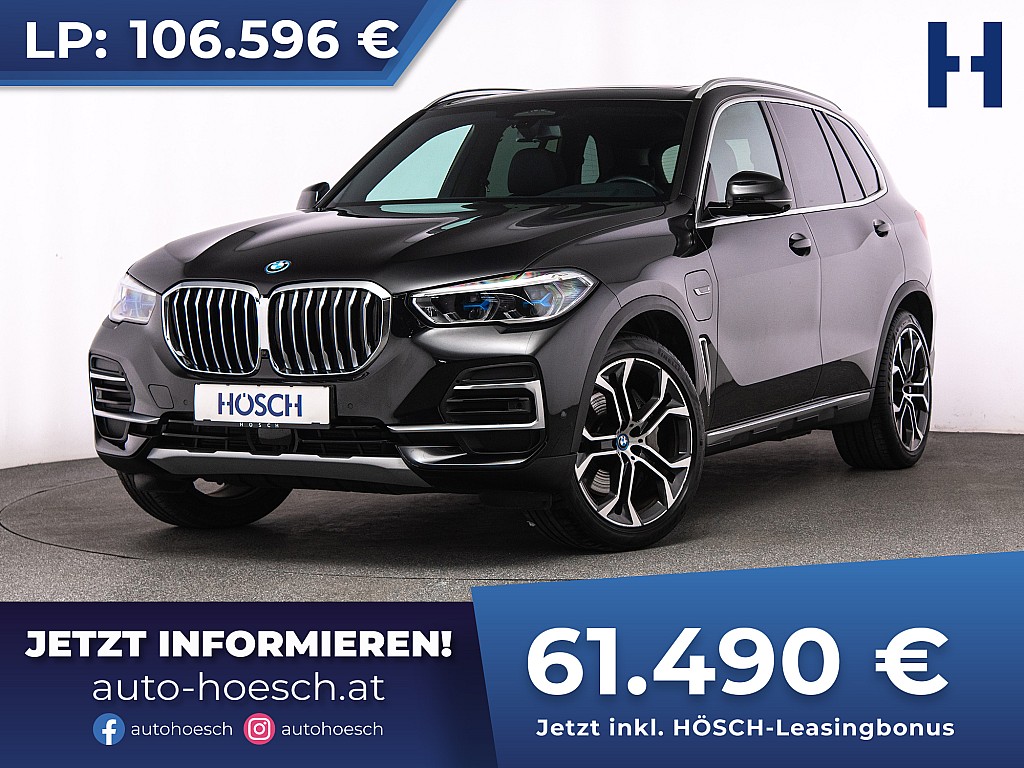 BMW X5 xDrive 45e xLine TRAUMEXTRAS WENIG KM bei Autohaus Hösch GmbH in 