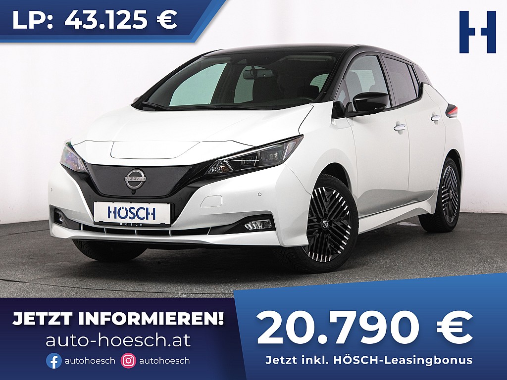 Nissan Leaf N-Connecta 40 kWh 360° WINTER WÄRMEP -52% bei Autohaus Hösch GmbH in 