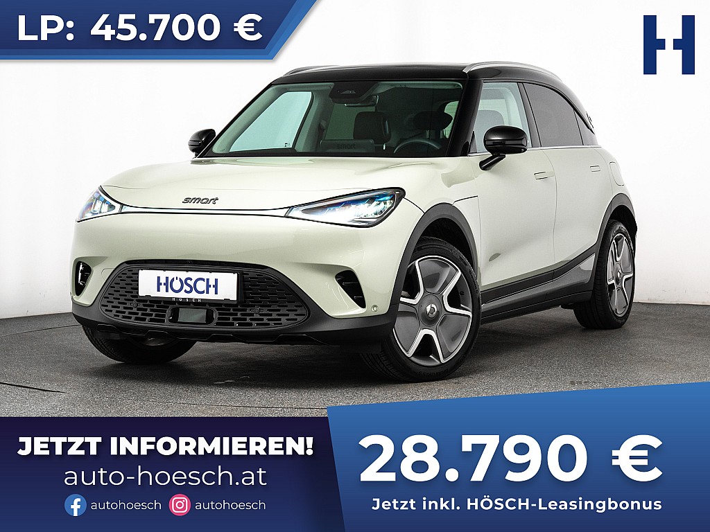 Smart Pro+ 66kWh PANO LED LEDER 360° ACC 19er bei Autohaus Hösch GmbH in 