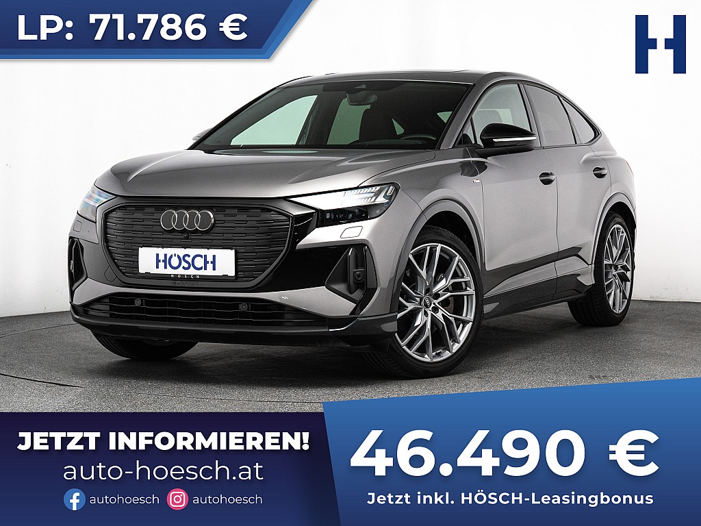 Audi Q4 SB e-tron 40 2xS-Line BLACK 21er TRAUMEXTRAS bei Autohaus Hösch GmbH in 