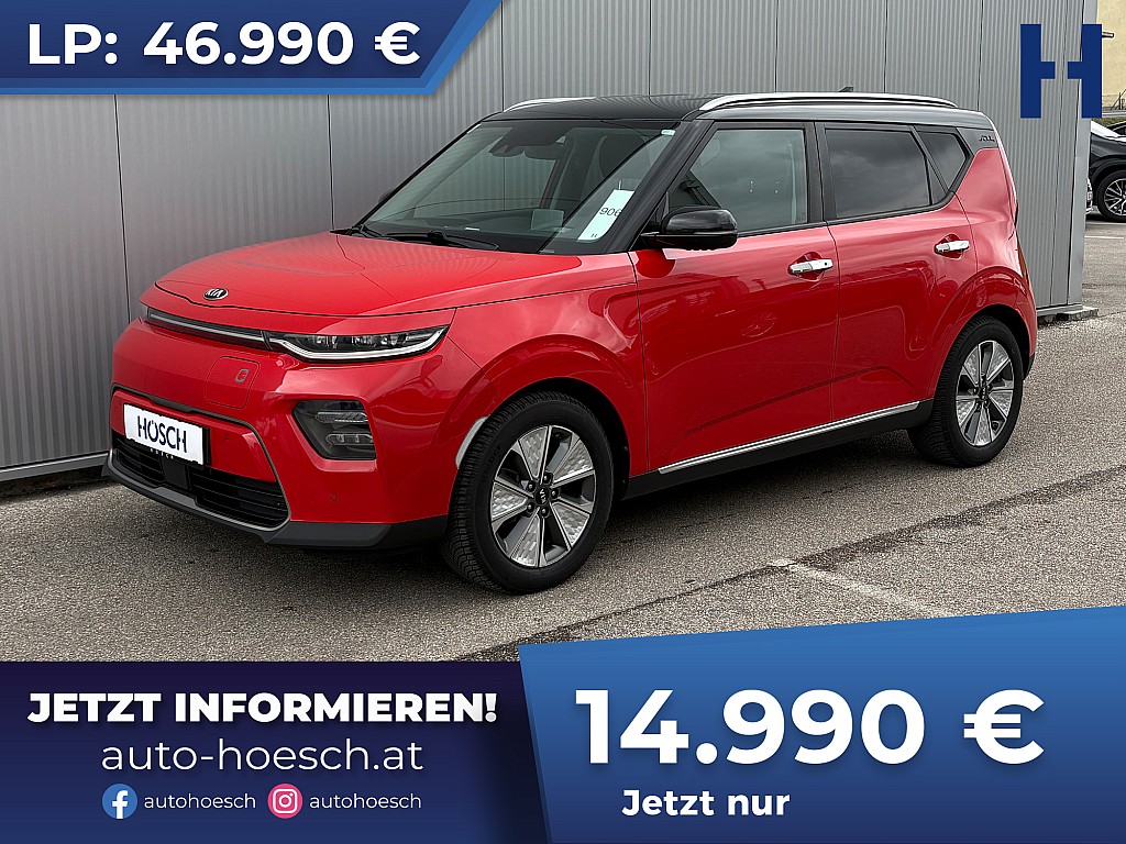 KIA Soul e-Soul 64 kWh Platin Long Range Aut. bei Autohaus Hösch GmbH in 