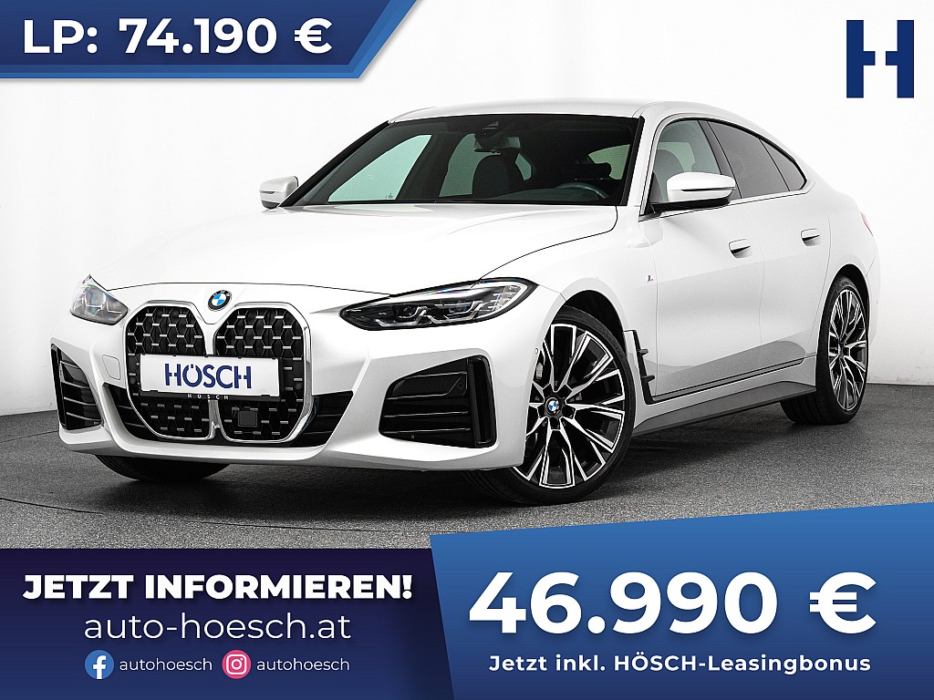 BMW 420d xDrive GC M-Sport 20er STANDHZ ASSIST bei Autohaus Hösch GmbH in 