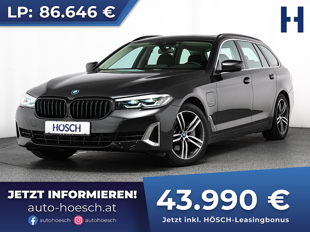 BMW 530e xDrive Touring Luxury PANO AHK LEDER -49% bei Autohaus Hösch GmbH in 