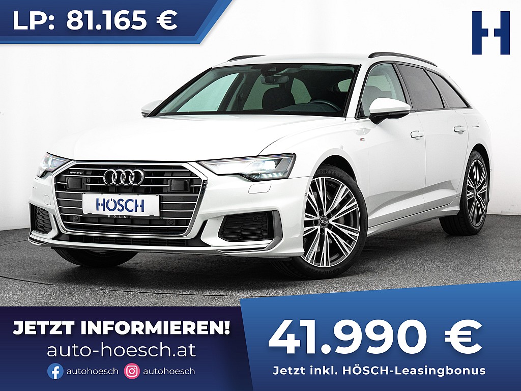 Audi A6 Avant 50 TFSIe quattro S-Line 20″ MMI+ ASSISTENZ bei Autohaus Hösch GmbH in 