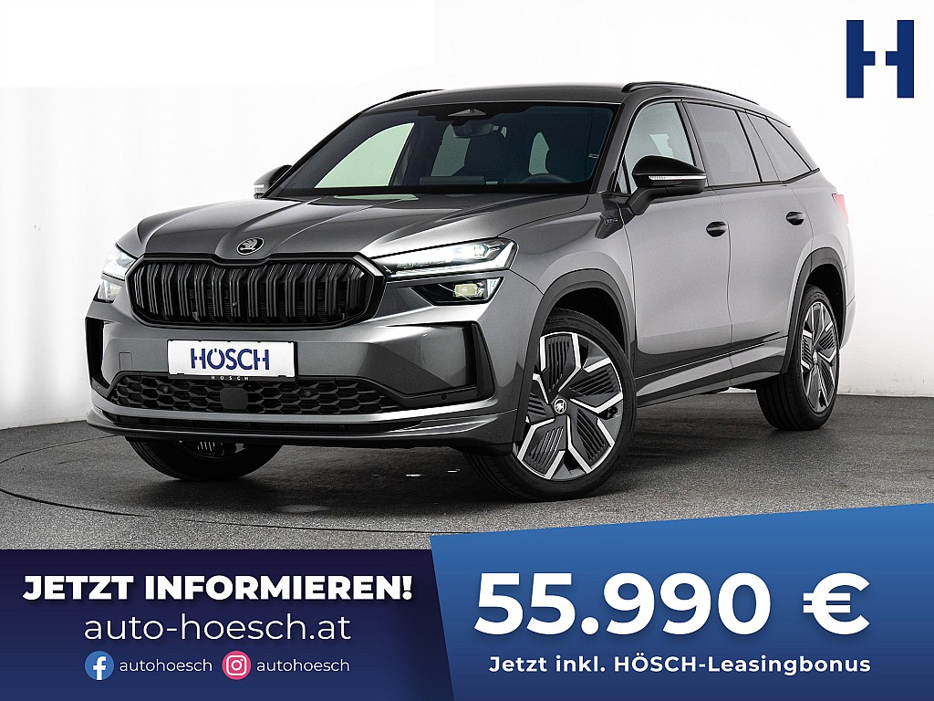 Skoda Kodiaq Sportline TDI 4×4 20″ AHK MATRIX DCC+ bei Autohaus Hösch GmbH in 