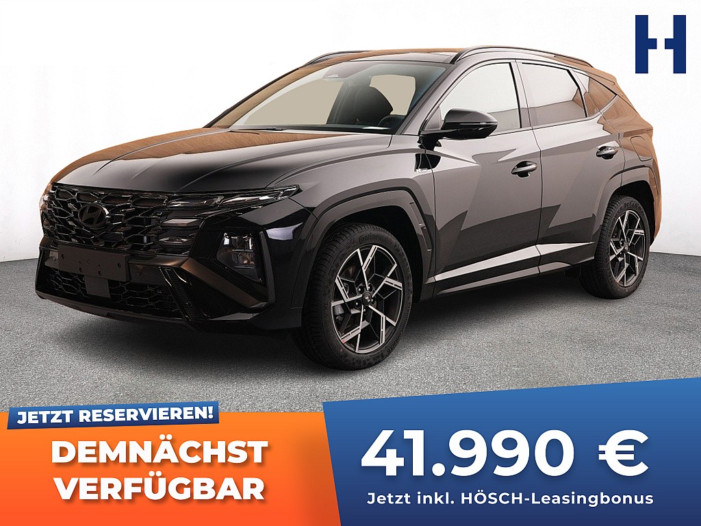 Hyundai Tucson N-Line 1.6 T-GDI 4WD LED PANO LEDER NEUWAGEN bei Autohaus Hösch GmbH in 
