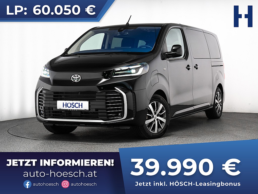 Toyota Proace Verso 75 kWh L1 8-Sitzer WENIG KM++ bei Autohaus Hösch GmbH in 