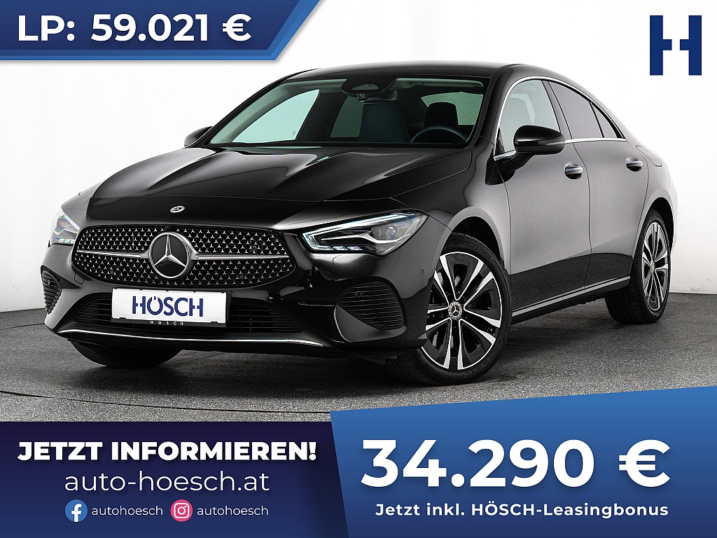 Mercedes-Benz CLA 250e Progressive Adv. Plus AHK LEDER -42% bei Autohaus Hösch GmbH in 