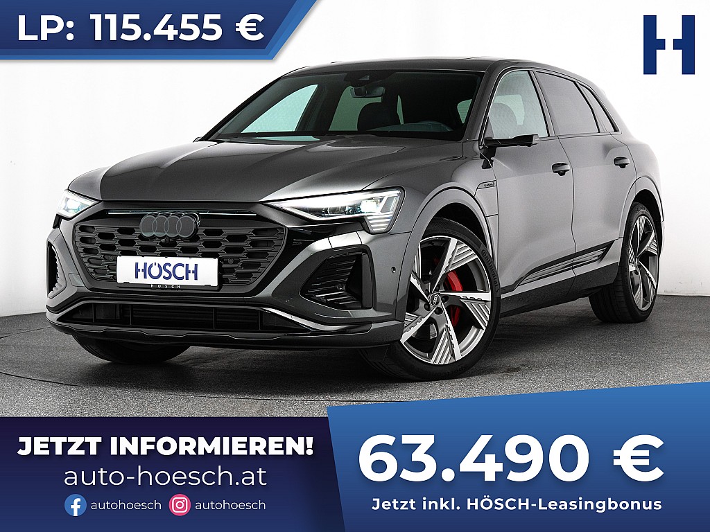 Audi Q8 e-tron 55 quattro 2x S-Line TRAUMEXTRAS -45% bei Autohaus Hösch GmbH in 