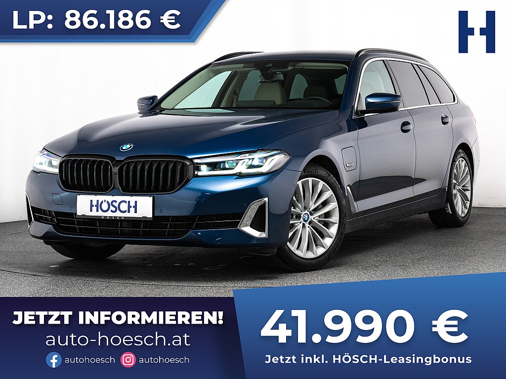 BMW 530e Touring Luxury HEADUP 360° LASER -51% bei Autohaus Hösch GmbH in 