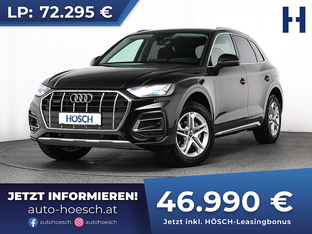 Audi Q5 50 TFSIe quattro Adv. EXTRAS WENIG KM WIE NEU bei Autohaus Hösch GmbH in 