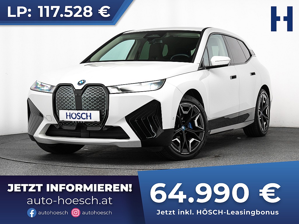 BMW iX xDrive50 Sportpaket SCHNÄPPCHEN -45% bei Autohaus Hösch GmbH in 