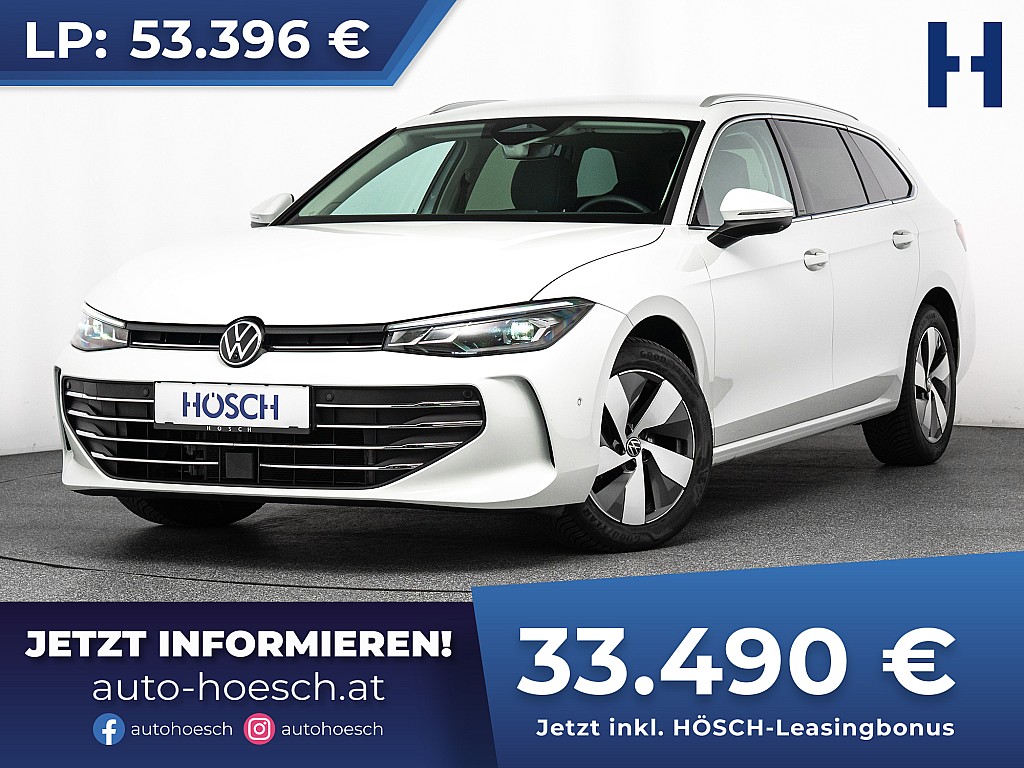 VW Passat Variant eTSI Business Aut. TOP-EXTRAS -37% bei Autohaus Hösch GmbH in 