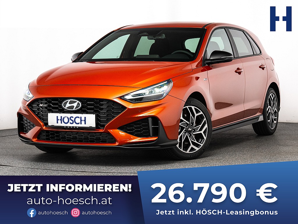 Hyundai i30 N Line 1.0 Aut. FACELIFT WINTERPAKET ++ bei Autohaus Hösch GmbH in 