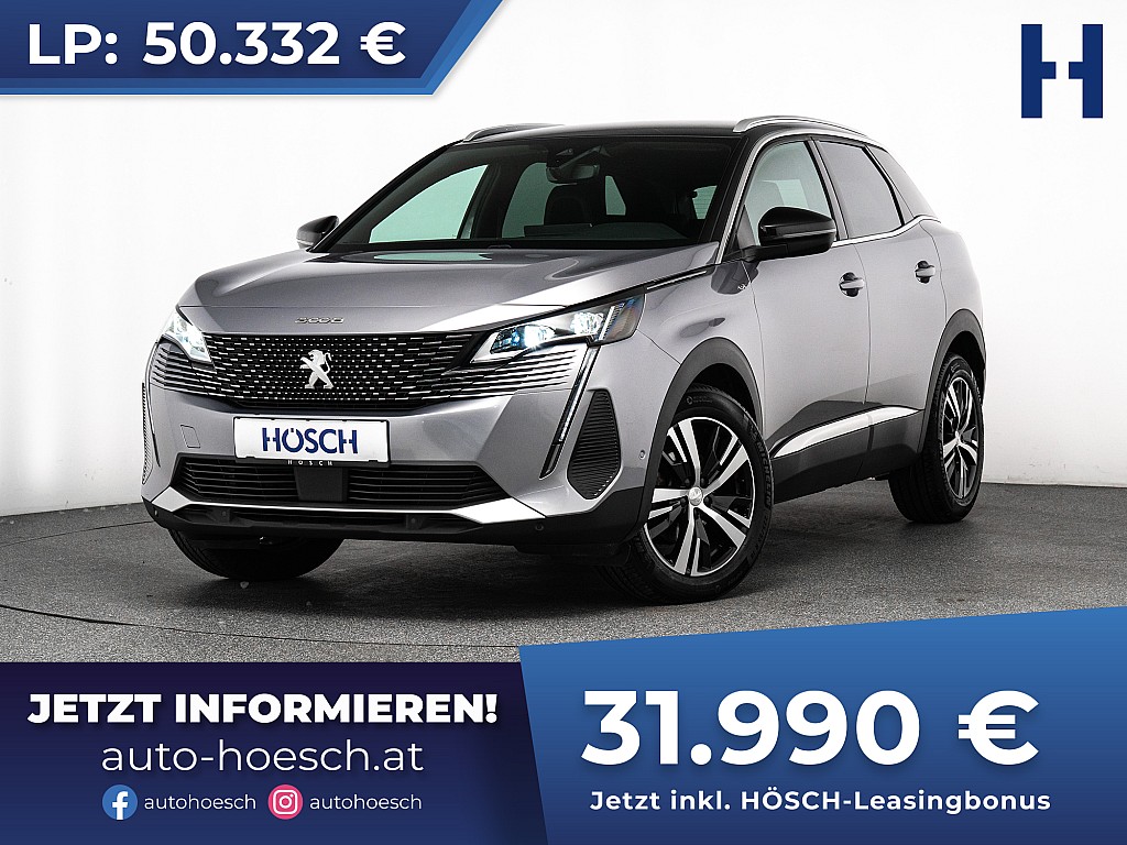 Peugeot 3008 SUV BlueHDI 130 GT Aut. TOP-ANGEBOT bei Autohaus Hösch GmbH in 
