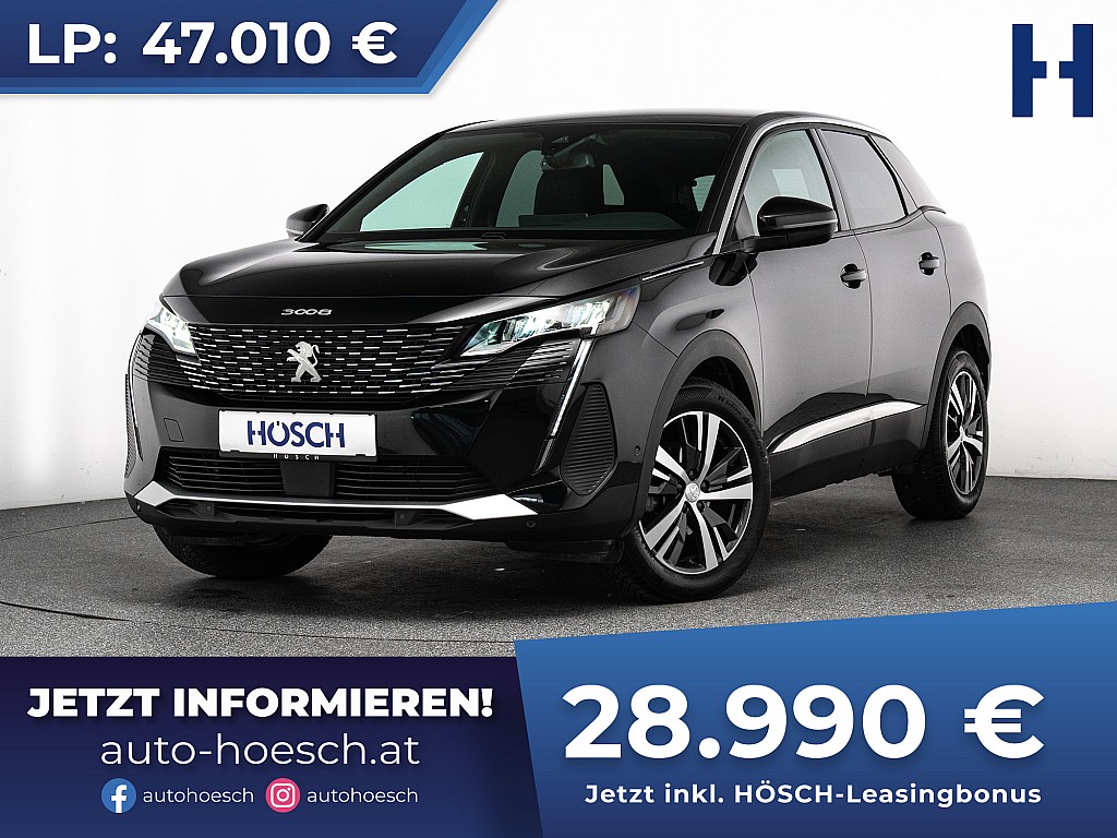 Peugeot 3008 SUV PureTech 130 Allure Aut. TOP-ANGEBOT bei Autohaus Hösch GmbH in 