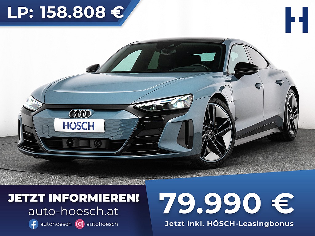 Audi e-tron GT RS quattro 21″ BLACK PANO MATRIX -50% bei Autohaus Hösch GmbH in 
